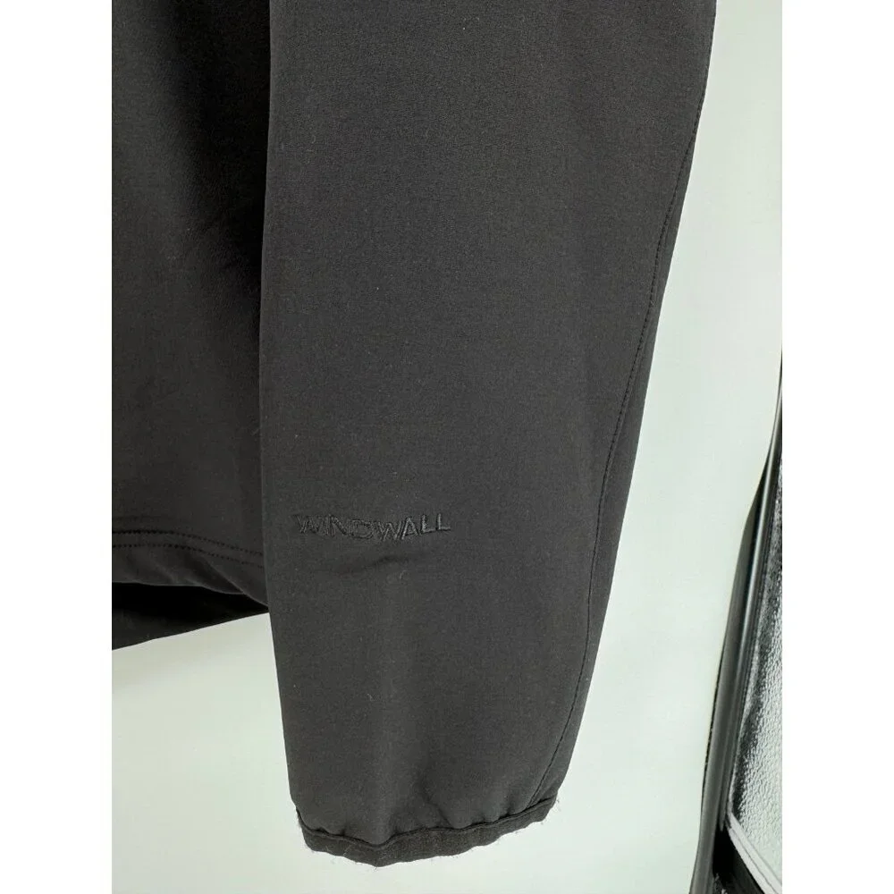 The North Face Windwall Softshell Black Full Zip Jacket Men’s Sz L